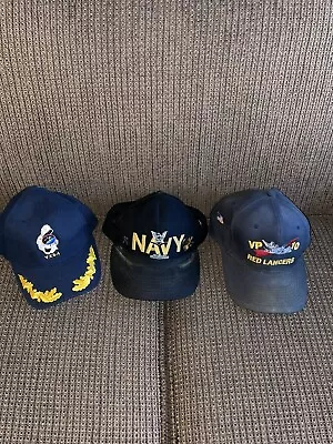 Vintage Lot Of (3) Rare With Metals Virginia Military Institute Caps/ Hats War • $35