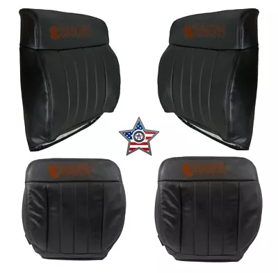 2006  Ford F-150 Harley Davidson Quad Cab Full Front Leather Seat Cover BLACK • $599.99