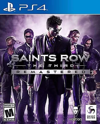 Saints Row The Third Remastered PS4 Playstation 4 Brand New Sealed • $37