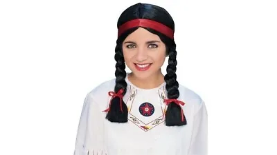 Rubies Official Native American Girl Wig Indian Girl Wig • £6.99