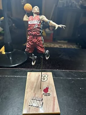DWYANE WADE Miami Heat Red Jersey Variant NBA McFarlane Series 12 • $37.04