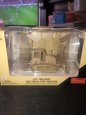 Norscot 55253 Caterpillar D6K Dozer Military Tan 1/50 Die-cast Mint Model Box VG • £74.99