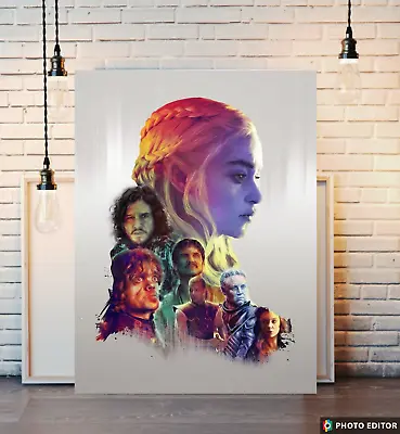 Game Of Thrones Canvas Print Poster Artwork • £17.95