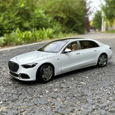 1:18 Scale Almost Real Mercedes-Benz Maybach S680 2021 Diecast Car Model White • $192.66