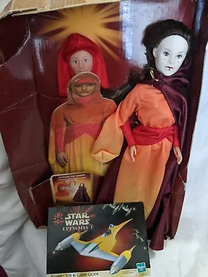 $19.99 • Buy Star Wars Hasbro Doll #61776 Queen Amidala 1998 Episode 1 Hidden Majesty New