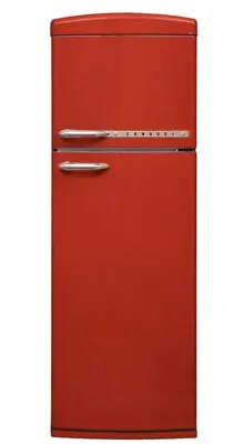 Zanussi ZTAE31ED1  Red Retro Frost Free Fridge Freezer  🔥NEW🔥WARRANTY 🔥 • £559