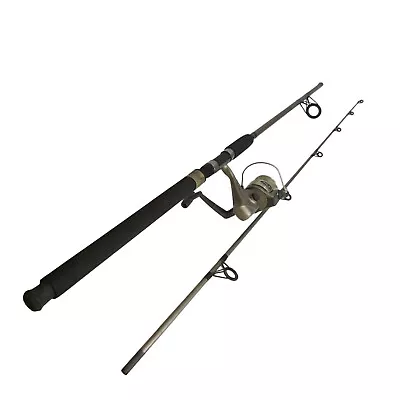 Quantum Rod & Reel PGS80M 8' 2 Pc. XR60F Reel Fishing Saltwater • $47.99