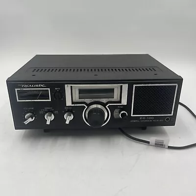 Vintage Radio Realistic DX-100 General Coverage Receiver Shortwave Model: 20-206 • $79