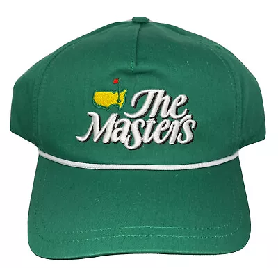 2024 Masters Tournament Green Rope Men's Golf Hat Vintage Augusta National • $74.99