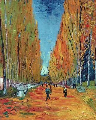 Lallee Des Alyscamps Painting By Vincent Van Gogh Reproduction • $48.99