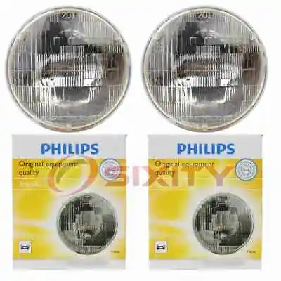 2 Pc Philips High Low Beam Headlight Bulbs For Mercedes-Benz 2 200 200D 220 Od • $38.96