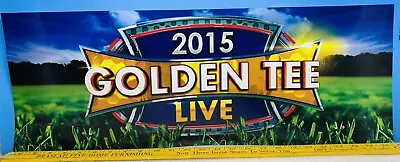 $20 • Buy Incredible Technologies Golden Tee 2015 Live Marquee 