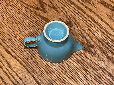 Vintage Homer Laughlin Fiesta - Turquoise Creamer W/Ring Handle • $15.99