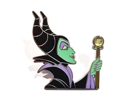 Maleficent Disney Pin With Staff & Stone Sleeping Beauty • £4