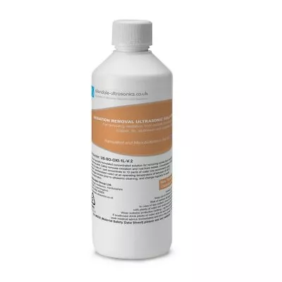 Oxidation Rust Removal Ultrasonic Cleaner Fluid Solution 1L Cleaning Solution • $29.69