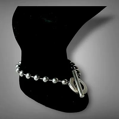 Gucci Ball Chain Silver 925 Toggle Closure Bracelet Jewelry Accessories Unisex • $212.14