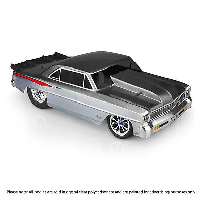 $51 • Buy JConcepts Inc. 1966 Chevy II Nova - 1-piece Clear Body JCO0398 Car/Truck  Bodies