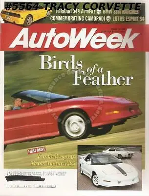 $17 • Buy March 14 1994 Autoweek 1959 Birdcage Maserati Giulio Alfieri Lotus Esprit S4