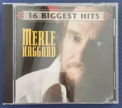 16 Biggest Hits By Merle Haggard (CD Jul-1998 Epic/Legacy)           2 • $2.99