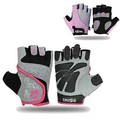 £5.99 • Buy Ladies Gel Gloves Fitness Gym Wear Weight Lifting Workout Training Cycling