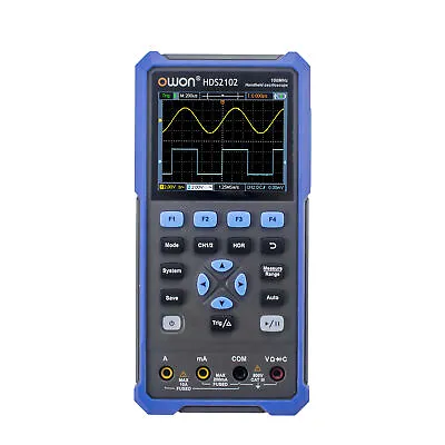 Owon HDS2102/2202 Series Digital Oscilloscope 100MHz/200MHz 2 Channels True RMS • $164.98