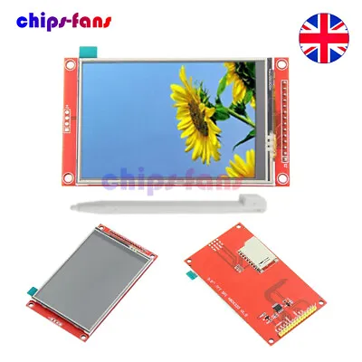 3.5  TFT LCD Screen Display Module ILI9488 Board SPI Interface 480x320 Pixel UK • £16.99