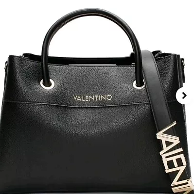 VALENTINO Tote Bag Alexia  Black Brand New • £100