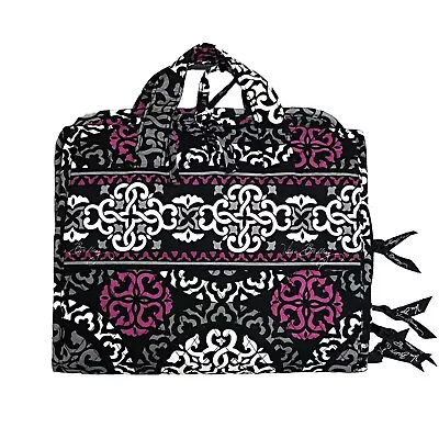 Vera Bradley Cranberry Magenta Hanging Travel Organizer Cosmetic Jewelry Bag • $15.86