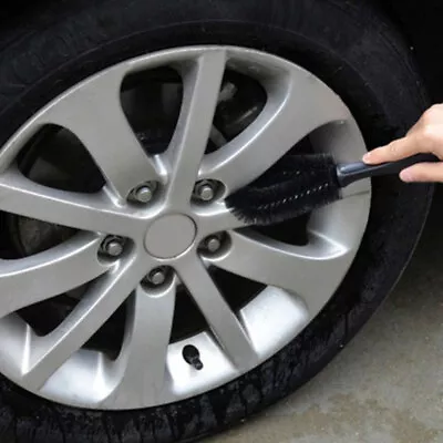 Car Wheel Cleaning Brush Tire Rim Scrub Washing Vehicle Detailing Cleaner To*xd • $13.82