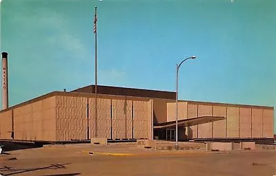 Newton Iowa~Maytag Company Offices~Headquarters Building~Smokestack~1961-62 PC • $6