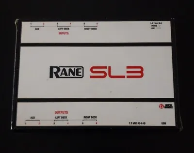 £135 • Buy RANE SL3 SERATO SCRATCH LIVE - Custom White Skin