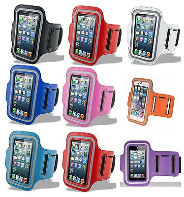 Sports Running Jogging Armband Arm Band Case Cover Holder For Samsung Models • £3.46