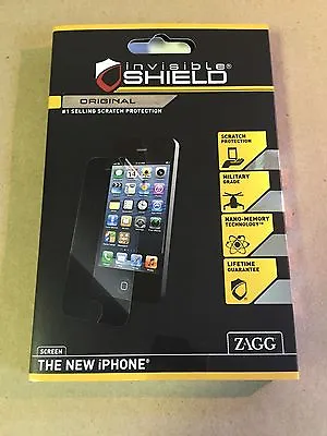 Invisible Shield Hd Apple The New Iphone Screen Protector By Zagg  • $12