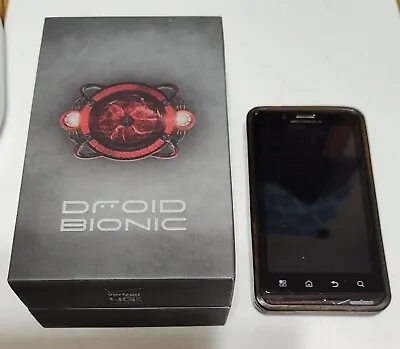 Motorola Droid Bionic Dual Core Android In Original Box Non Working • $10.97