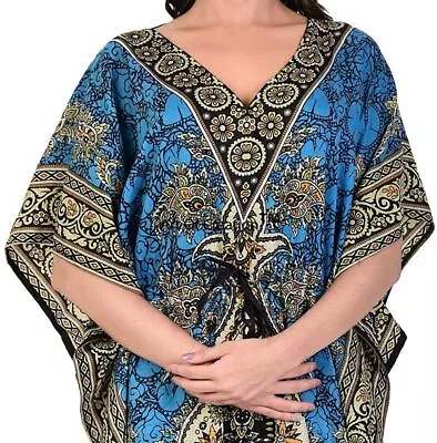 Ladies Long Kaftans Kimono Maxi Style Dresses Women In Regular To Plus Size • $20.17