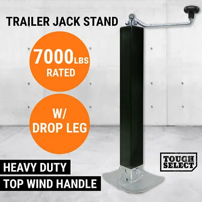 Trailer Canopy Caravan Jack Stand 3175KG Jockey Wheel Heavy Duty Stabilizer Legs • $85.45