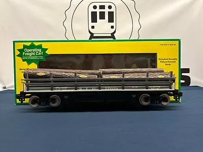 Mth G Scale Sumpter Valley #57029 Operating Flat Car W/ Logs 70-79007 • $214.99