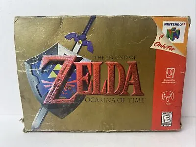 The Legend Of Zelda: Ocarina Of Time Nintendo 64 N64 Complete In Box CIB • $164.90