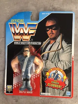 £115 • Buy WWF WWE MOC Hasbro Repo Man SERIES 6 **READ DESCRIPTION **
