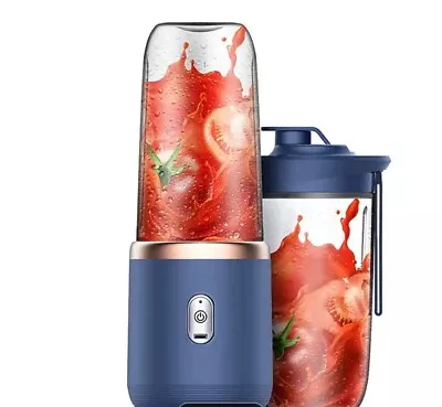 Mini Electric Blender Juicer Cup USB Rechargeable Fruit Smoothies Mixer Machine • $19.99