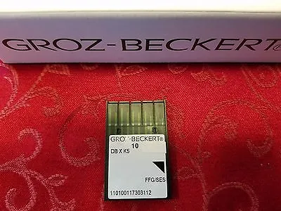 Groz-Beckert Sewing Needles DBxK5 Embroidery Machines Brother SWFTajima PK SIZE • $11.50