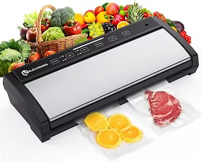 $33.99 • Buy Elechomes Auto Vacuum Sealer, 85KPA Hands-Free Automatic Food Sealer 