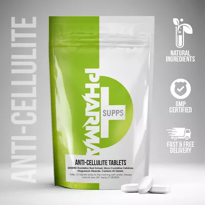 £8.99 • Buy Strong ANTI-CELLULITE Treatment PILLS - CELLULITE REDUCTION Tablets - RRP £20!