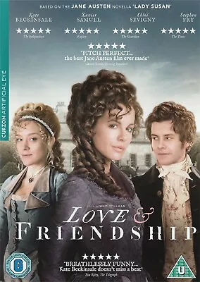 Love & Friendship - Kate Beckinsale - NEW Region 2 DVD • £3.49