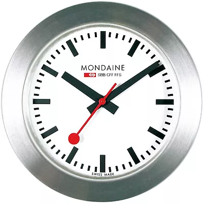 Mondaine Magnet-Tischuhr Silver A660.30318.81SBB • $220.39