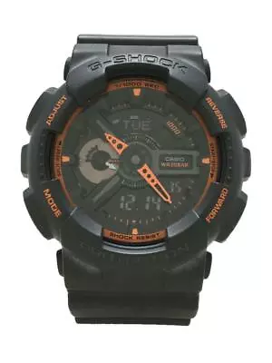 CASIO Ga-110Ts-1A4Jf Quartz Wrist Digiana Rubber  Black Fashion Wrist Watch • $394.35