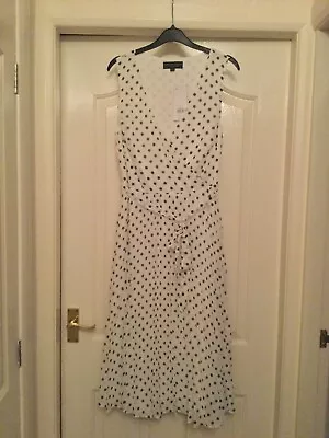 Dorothy Perkins Ladies Dress Size 12 New With Tags White/black • £5