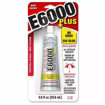 £9.95 • Buy E6000 PLUS Craft Glue & Snip Tip Nozzle Jewellery,Glass,Gems,Beads,Adhesive
