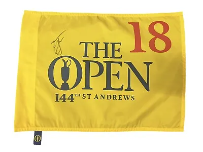 $279.32 • Buy Zach Johnson Hand Signed The Open St Andrews 2015 Flag
