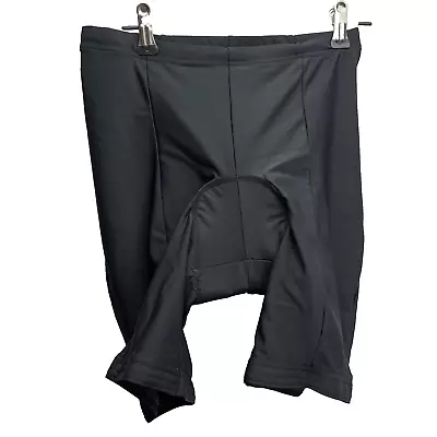 Louis Garneau Size 10 Women Padded Cycling Short  Large Black Mountain Bike Road • $14.99